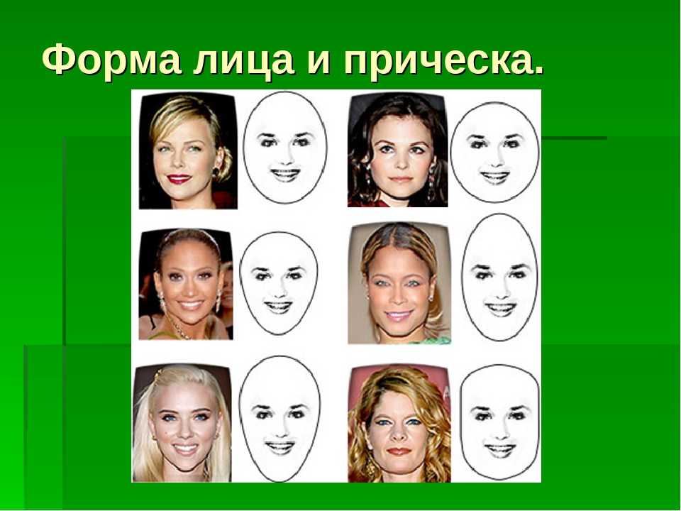 Выбрать прическу по типу лица по фото