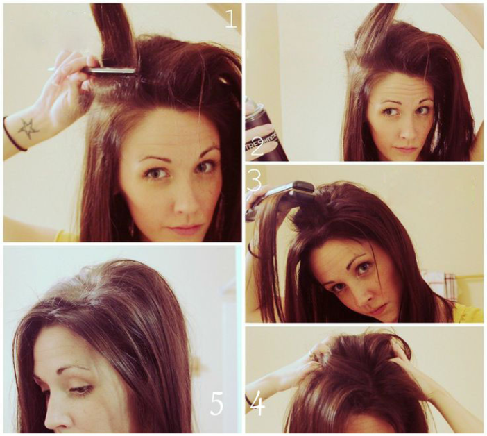 Как сделать волосы объемными на фото
