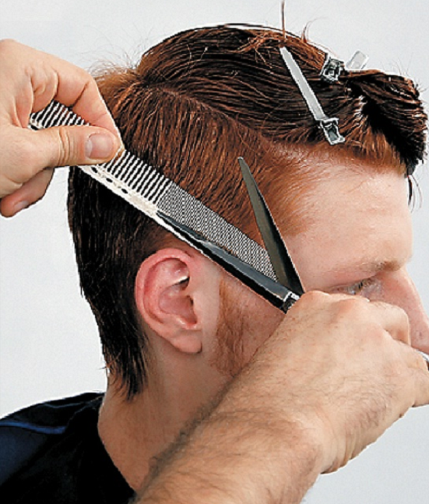 Как при стрижке убрать волосы с боков