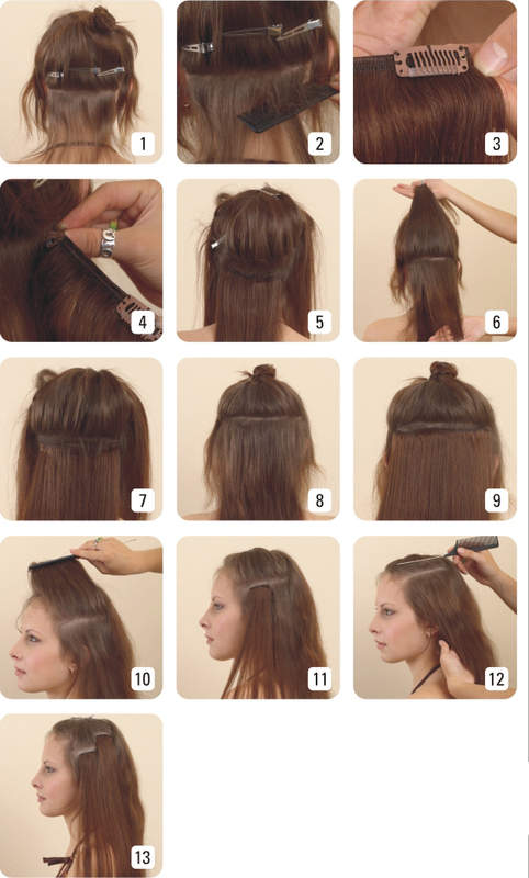 Как разделить волосы для трессов