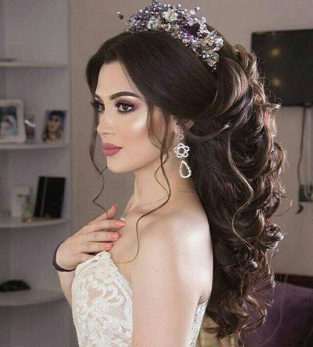 Прическа для турецкой невесты