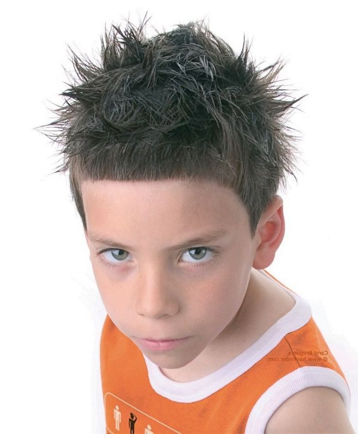 Фото стрижек на короткие волосы для мальчиков