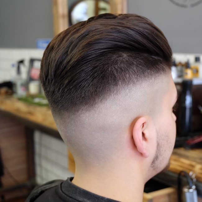 Razor Fade Pompadour