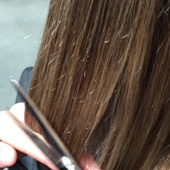 Как убрать секущиеся волосы с помощью ножниц
