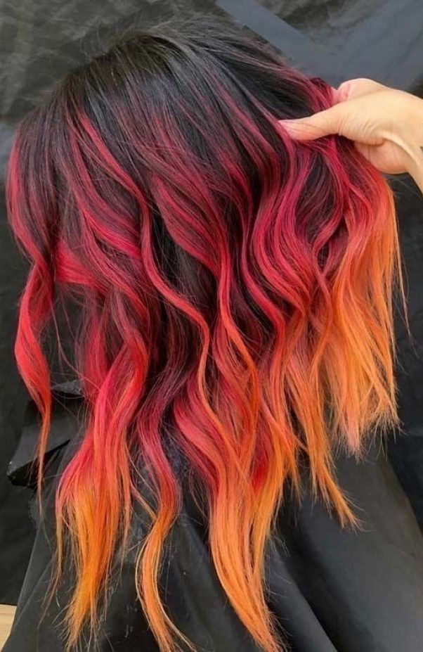 В какие необычные цвета можно покрасить волосы