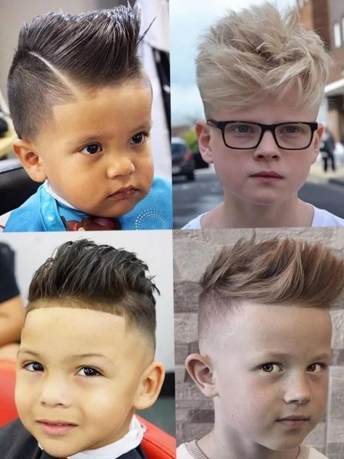 Модные детские стрижки 2024. Причёски для мальчиков. Стрижки для мальчиков. Стрижка детская мальчику модная. Модные стрижуидля мальчиков.