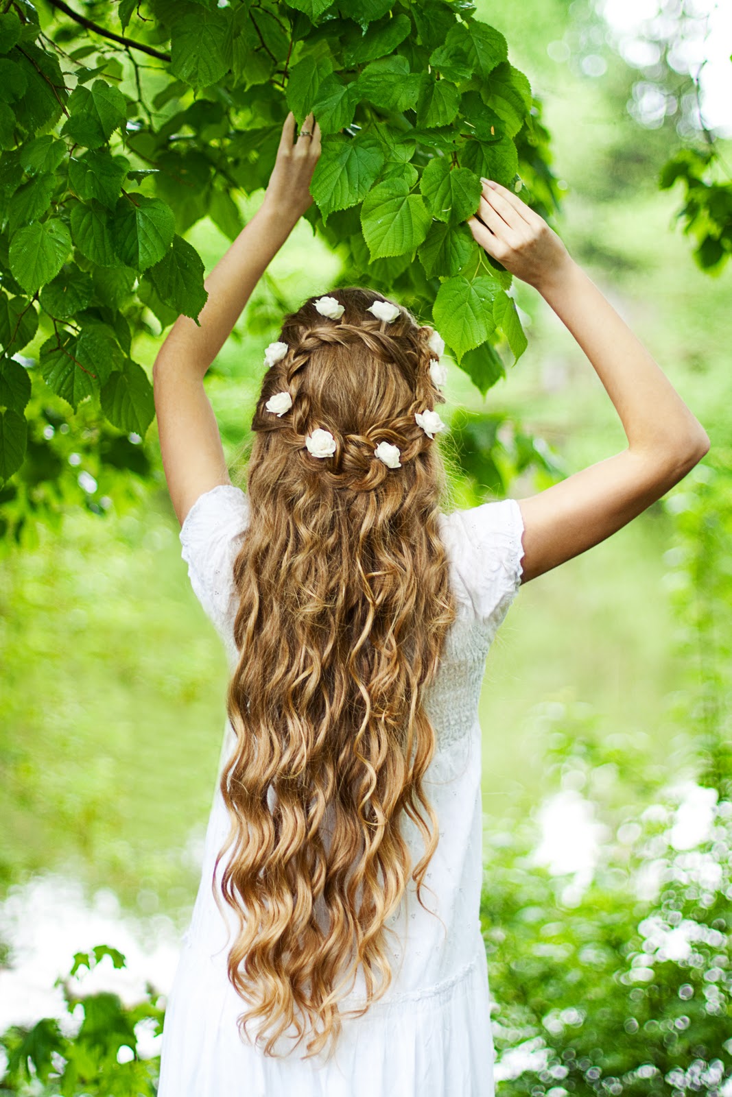 красивые длинные волосы для девочек фото