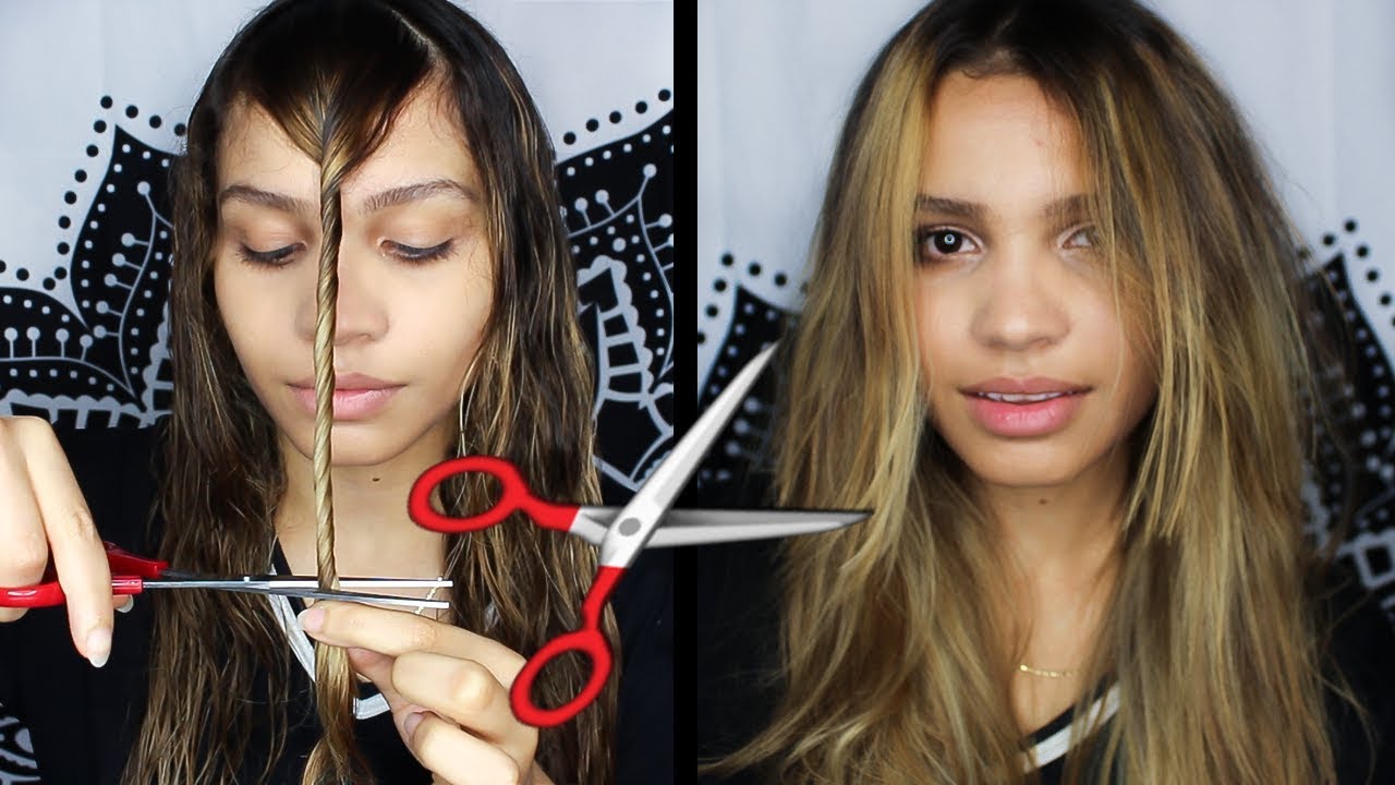 Как укоротить волосы у лица