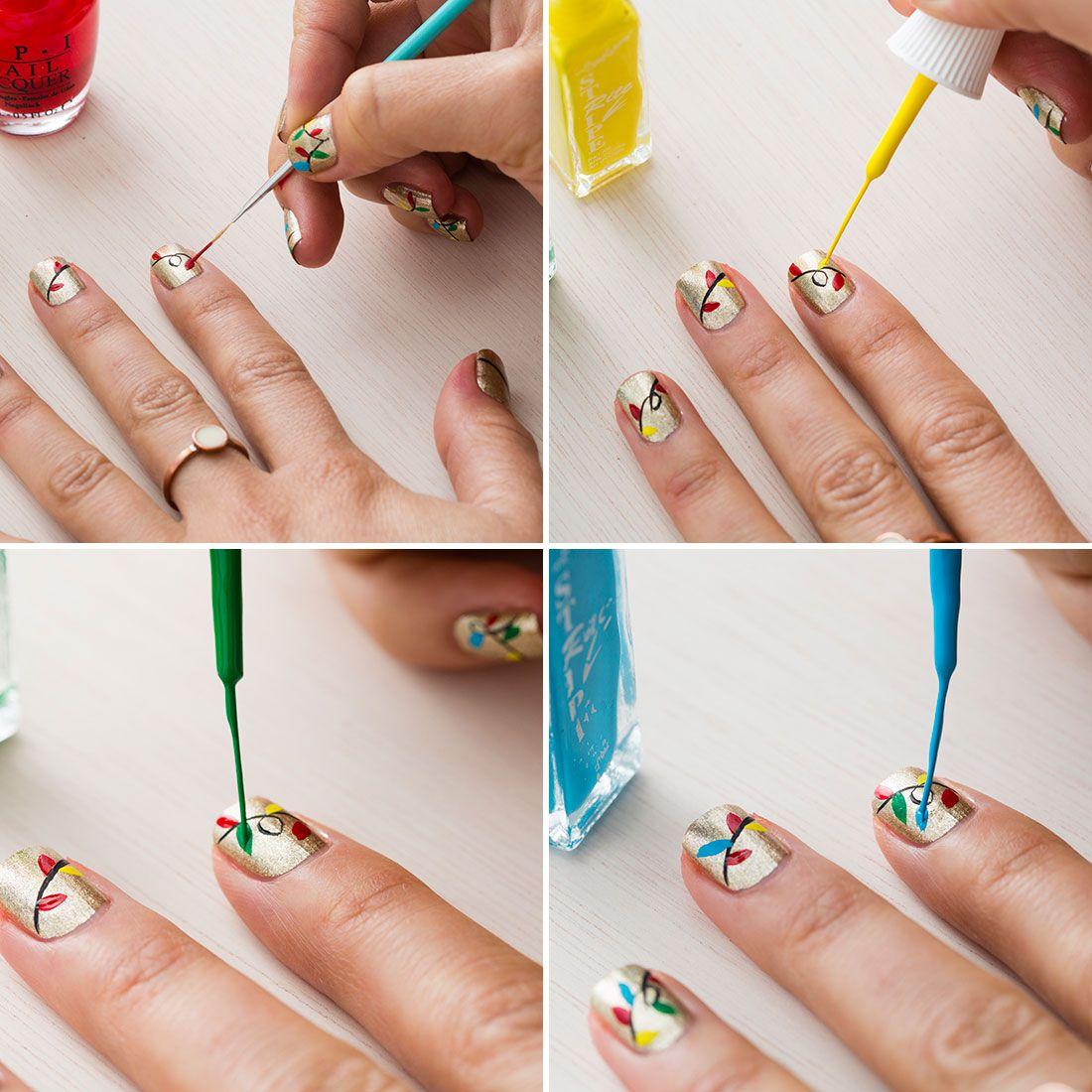 Накрасить ногти гелем в домашних условиях