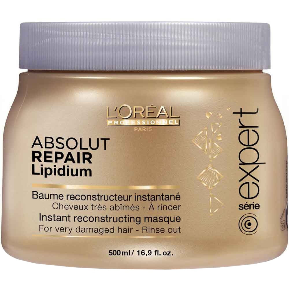 Липидная маска. Маска лореаль профессионал Абсолют 500мл. L'Oreal Professionnel absolute Repair Lipidium. Loreal Lipidium Absolut Repair маска. L'Oreal Professionnel Absolut Repair Lipidium маска.