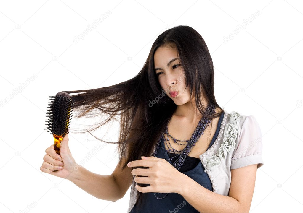 Асмр парикмахерская и расчесывание волос прически