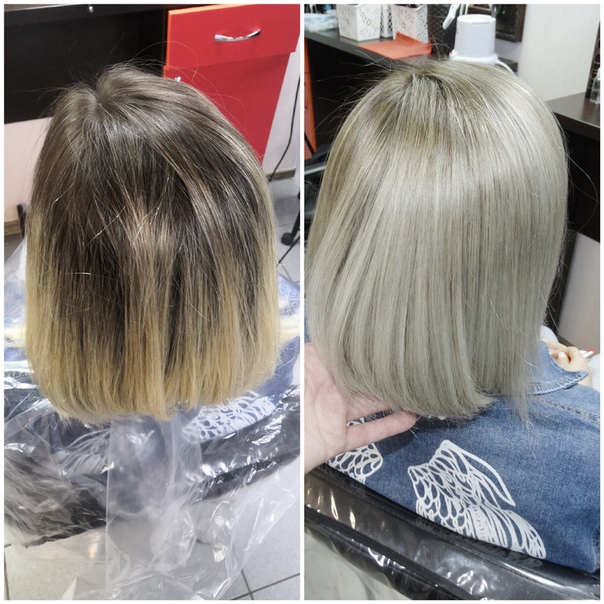 Аэртач окрашивание волос фото до и после
